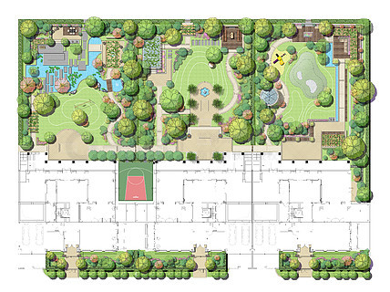 园林艺术设计素材-园林艺术设计模型下载